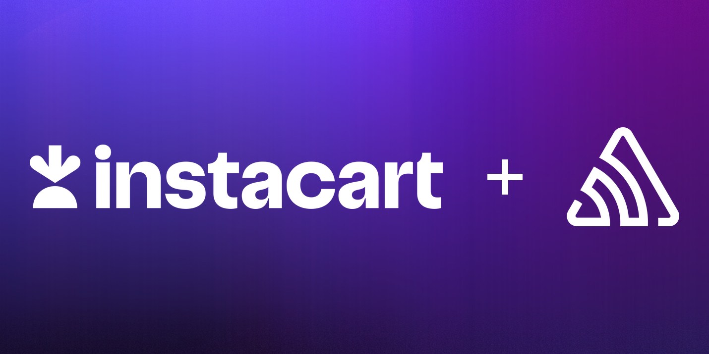 Instacart partner header