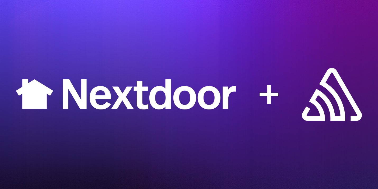 Nextdoor partner header